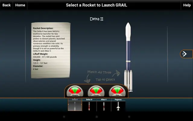 Rockets android App screenshot 2